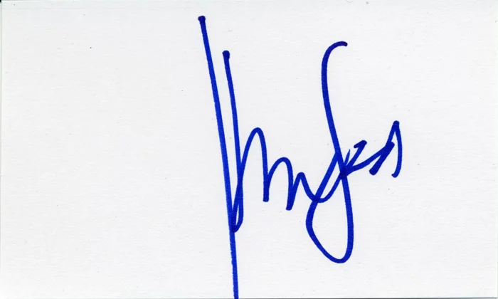 Harrison Ford autograph