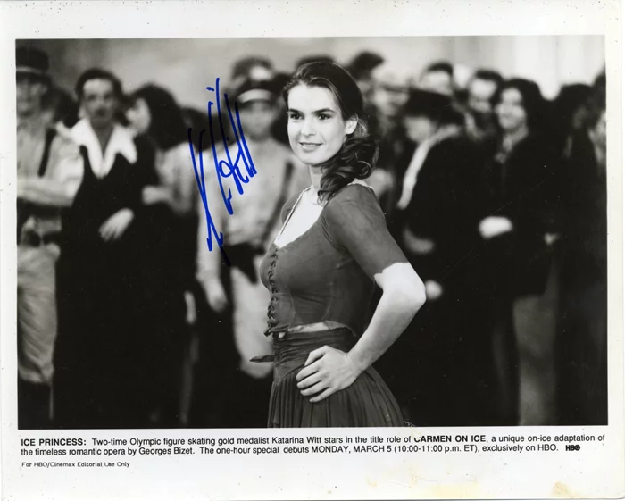 Katarina Witt autograph