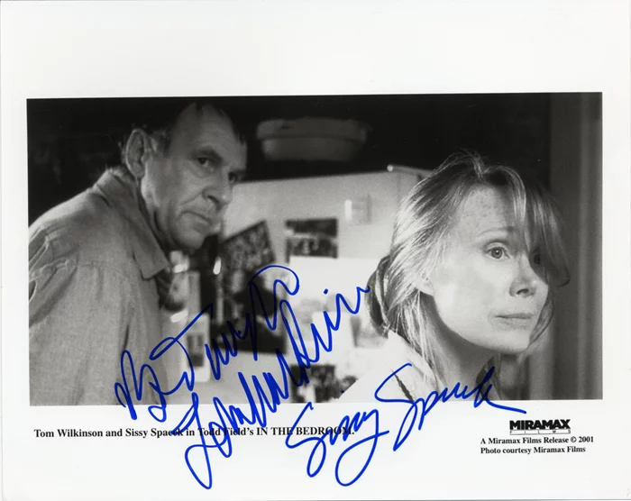 In The Bedroom autograph