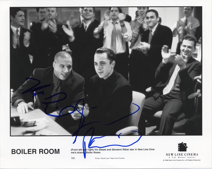 Boiler Room autograph