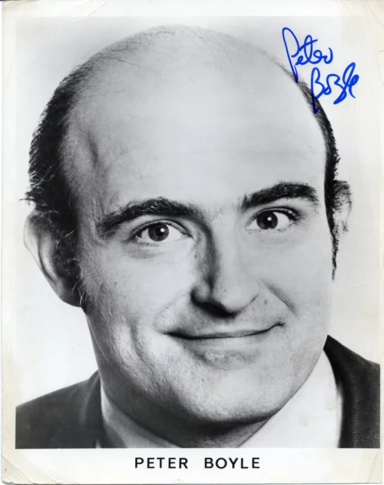 Peter Boyle autograph