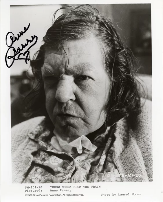 Anne Ramsey autograph