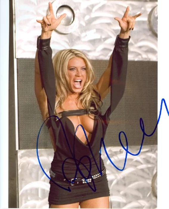Ashley Massaro autograph