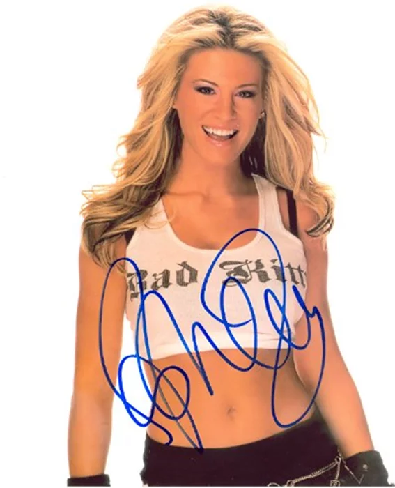 Ashley Massaro autograph