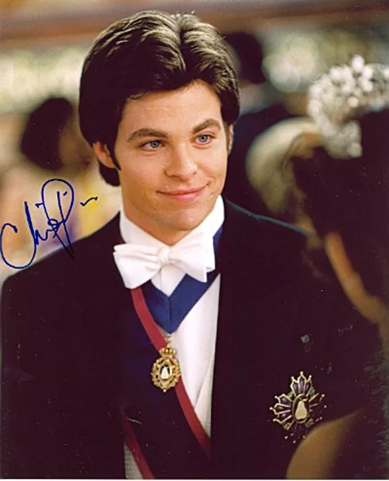 Chris Pine autograph
