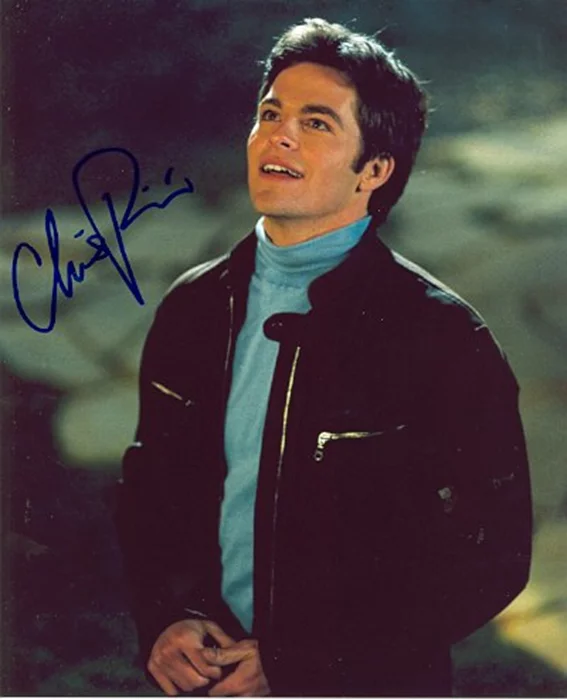 Chris Pine autograph