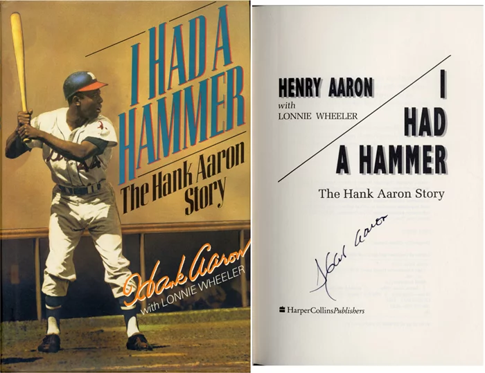 Hank Aaron autograph