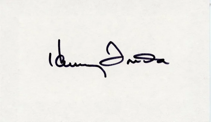 Henry Fonda autograph