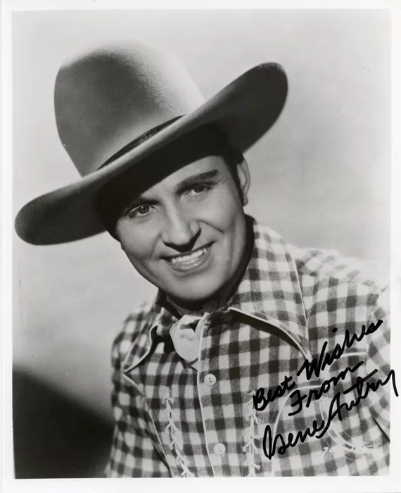 Gene Autry autograph