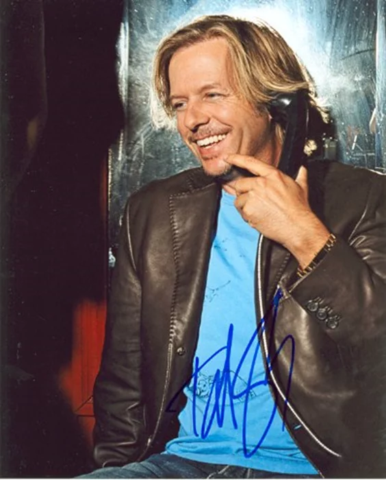 David Spade autograph