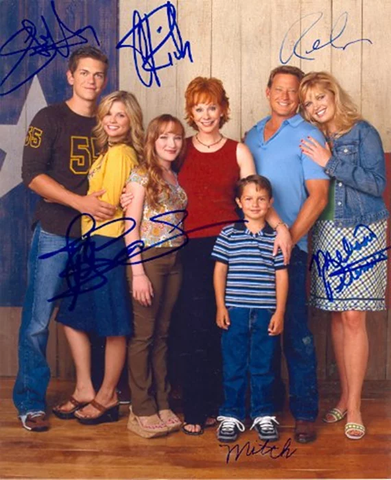 Reba Cast autograph
