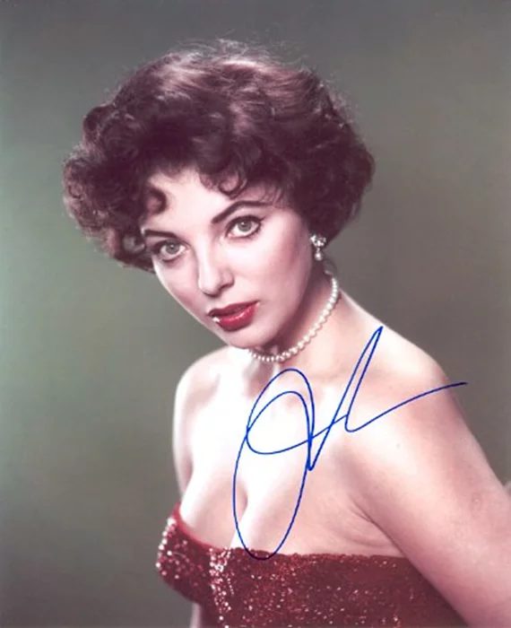 Joan Collins autograph