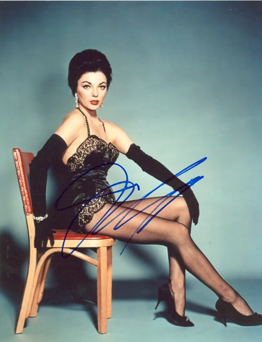 Joan Collins autograph