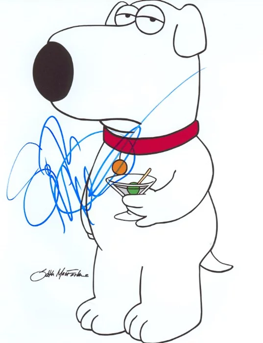 Seth MacFarlane autograph