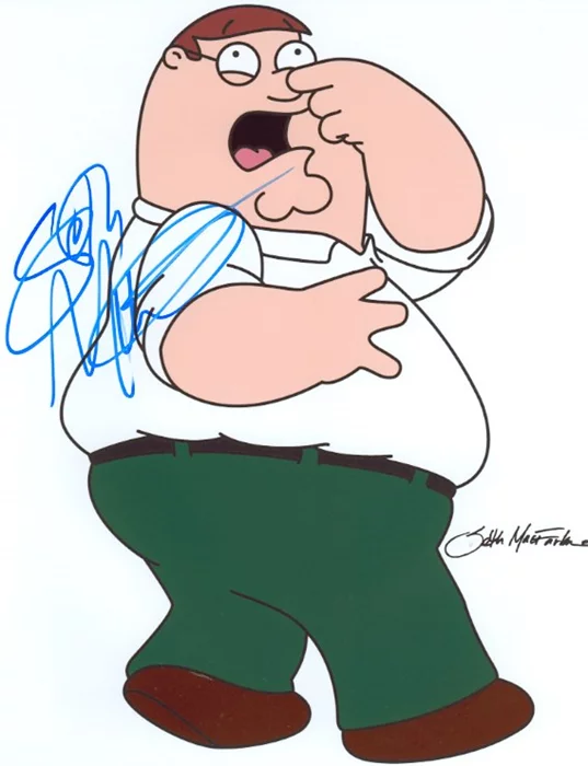 Seth MacFarlane autograph