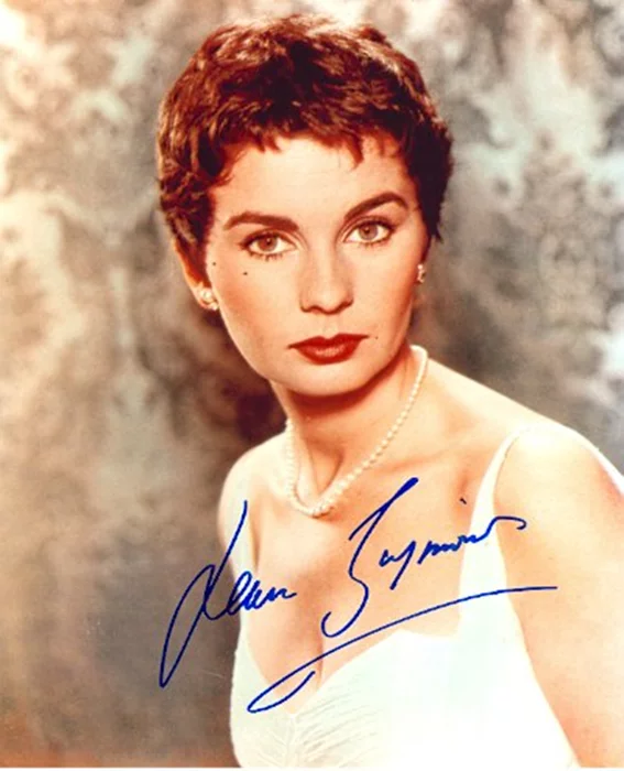 Jean Simmons autograph