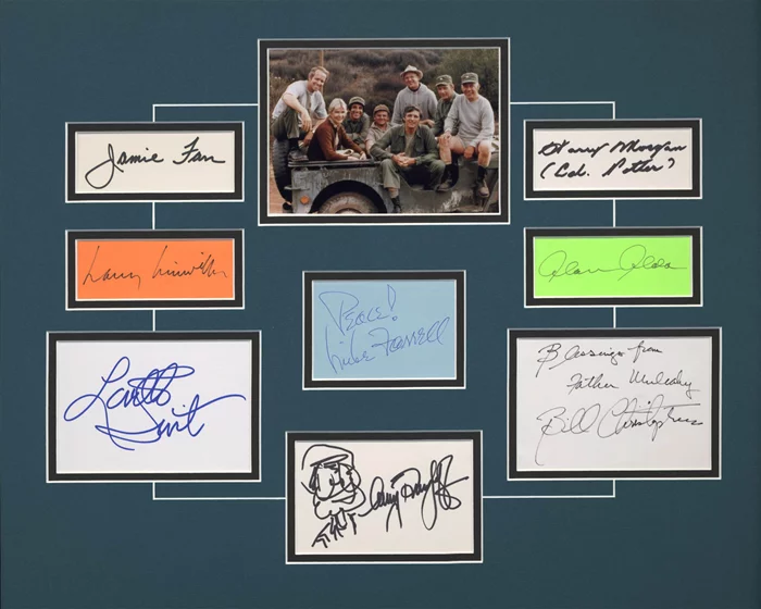 M*A*S*H autograph