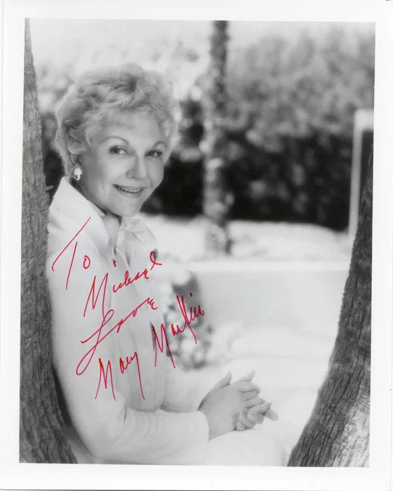 Mary Martin autograph