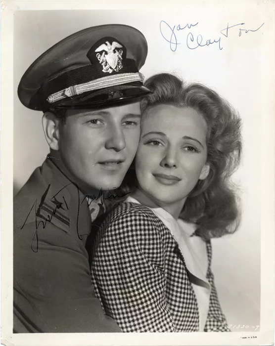 Tom Drake &  Jan Clayton autograph
