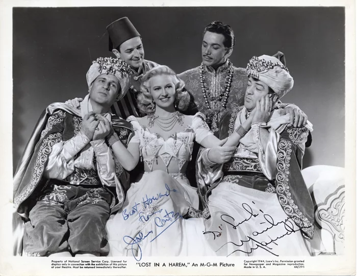 Lost in a Harem autograph
