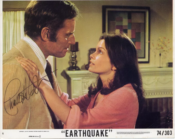 Charlton Heston autograph