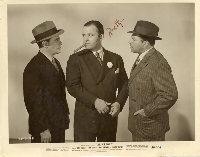 Rod Steiger autograph