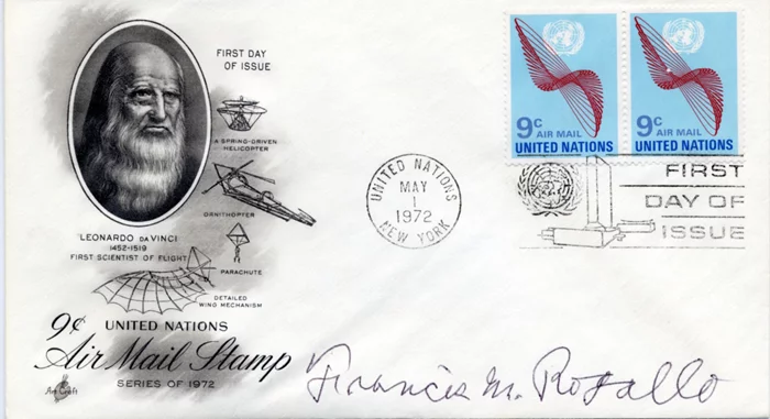 Francis M. Rogallo autograph