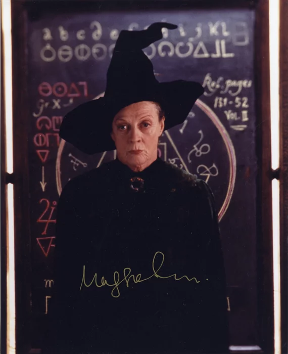Maggie Smith autograph