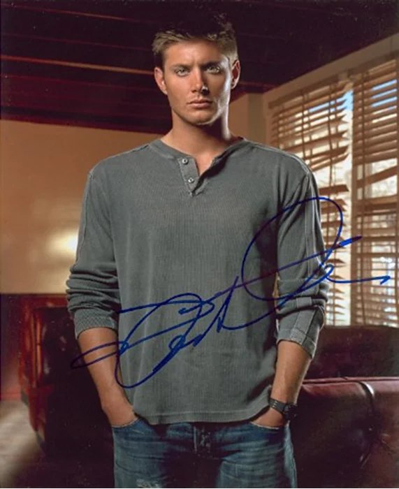 Jensen Ackles autograph