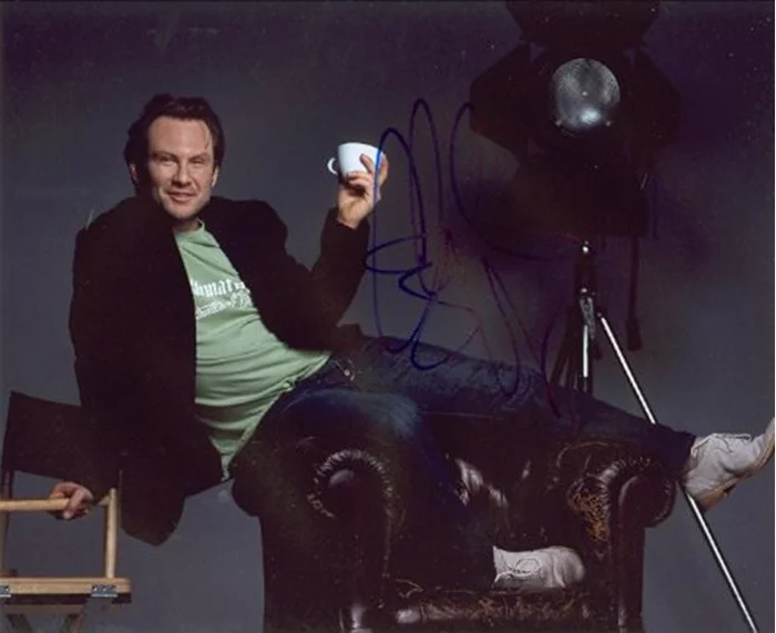 Christian Slater autograph