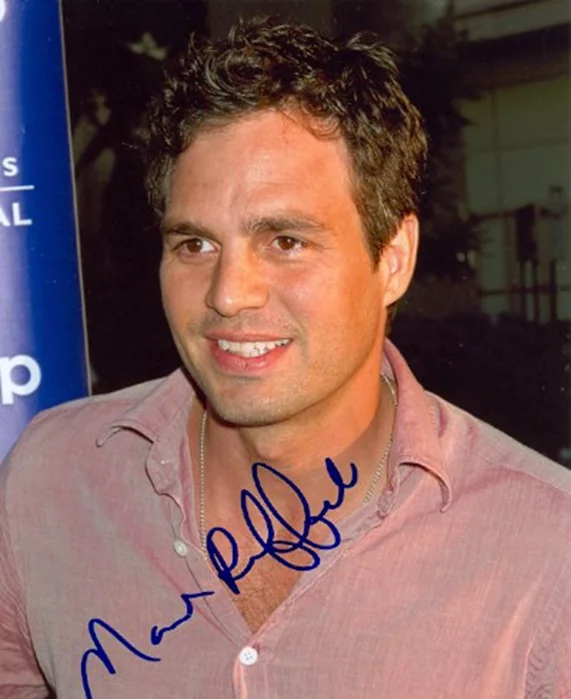Mark Ruffalo autograph