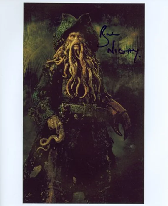 Bill Nighy autograph