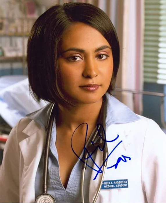Parminder Nagra autograph