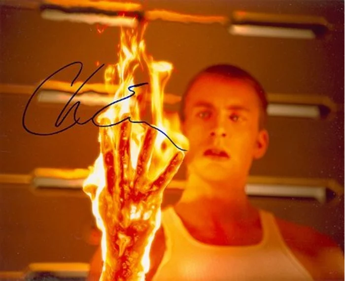 Chris Evans autograph