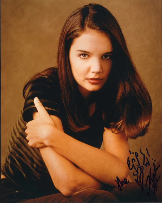 Katie Holmes autograph