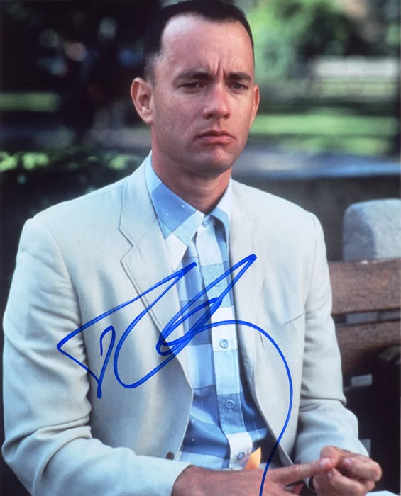 Tom Hanks autograph