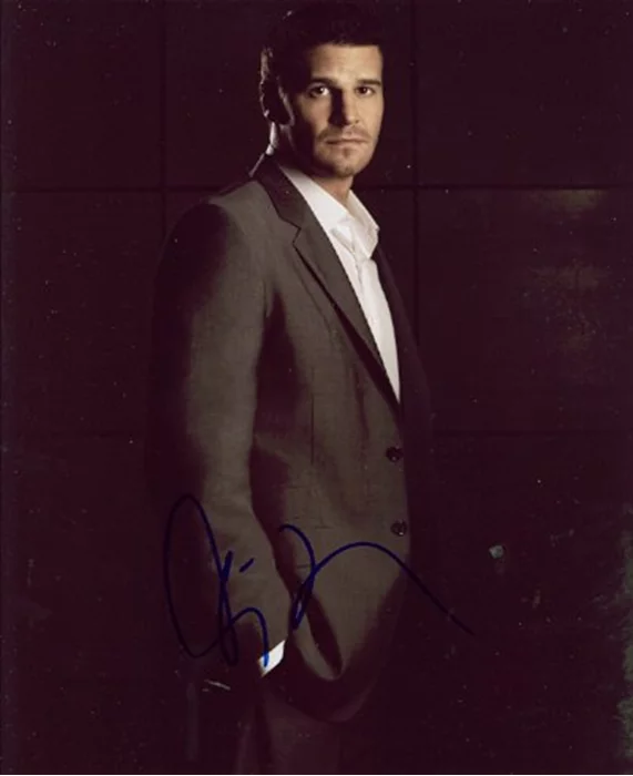 David Boreanaz autograph