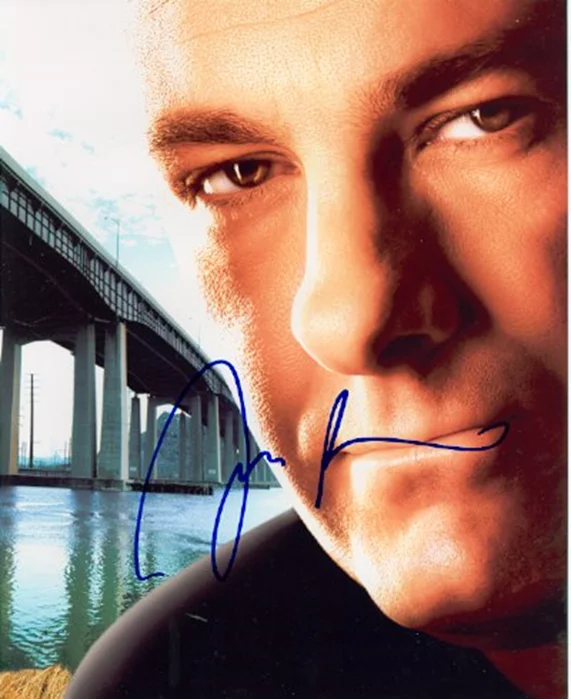 James Gandolfini autograph
