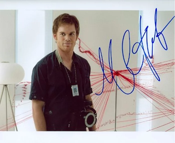 Michael C. Hall autograph