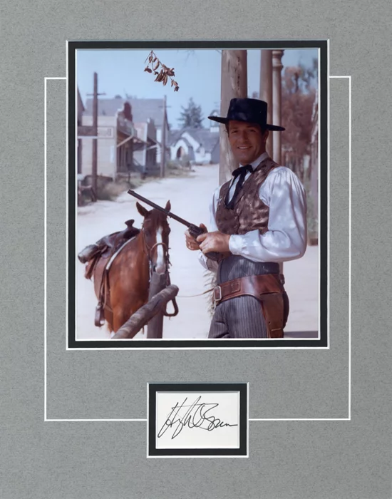 Hugh O'Brian autograph