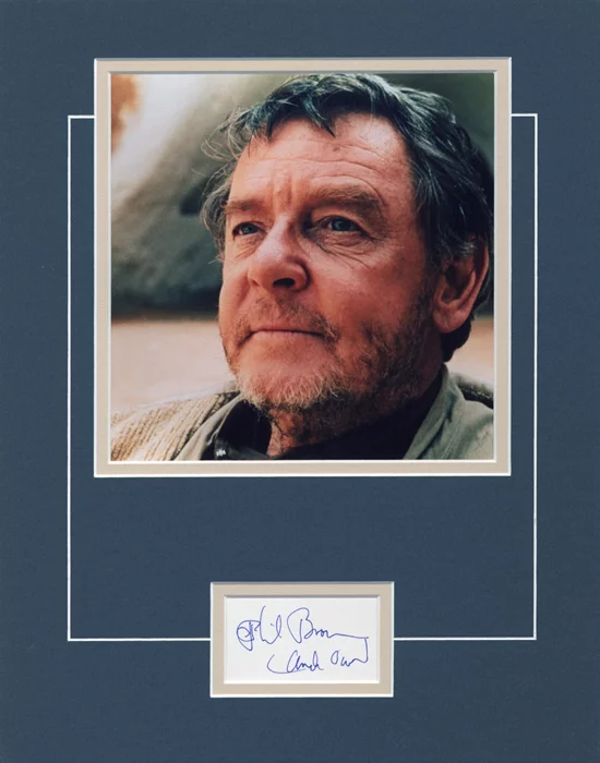 Phil Brown autograph