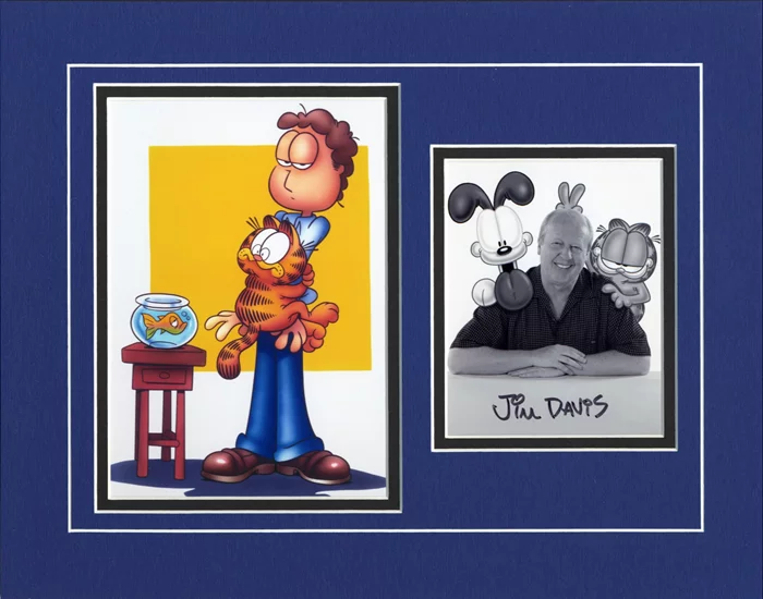 Garfield autograph