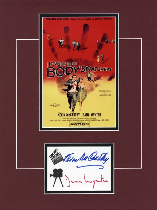 Invasion of The Body Snatchers autograph