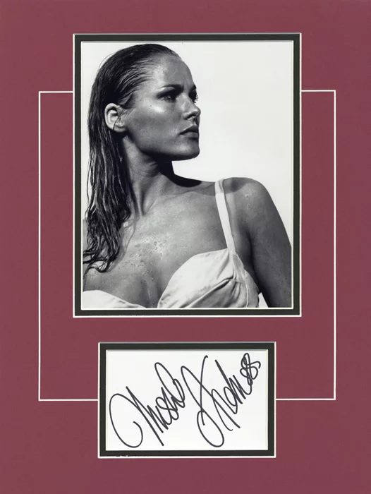 Ursula Andress autograph