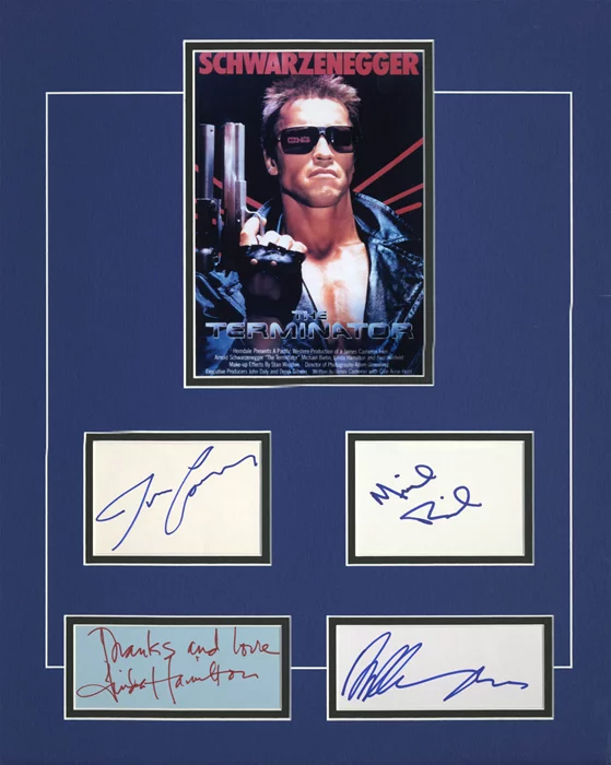 The Terminator autograph