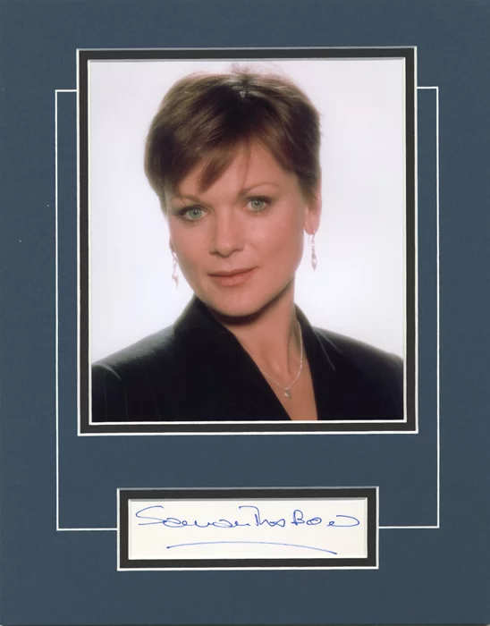 Samantha Bond autograph