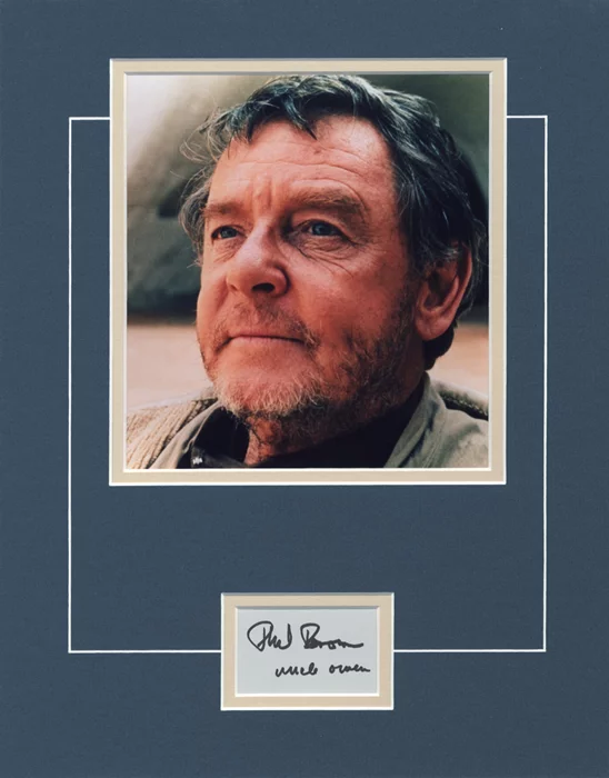 Phil Brown autograph