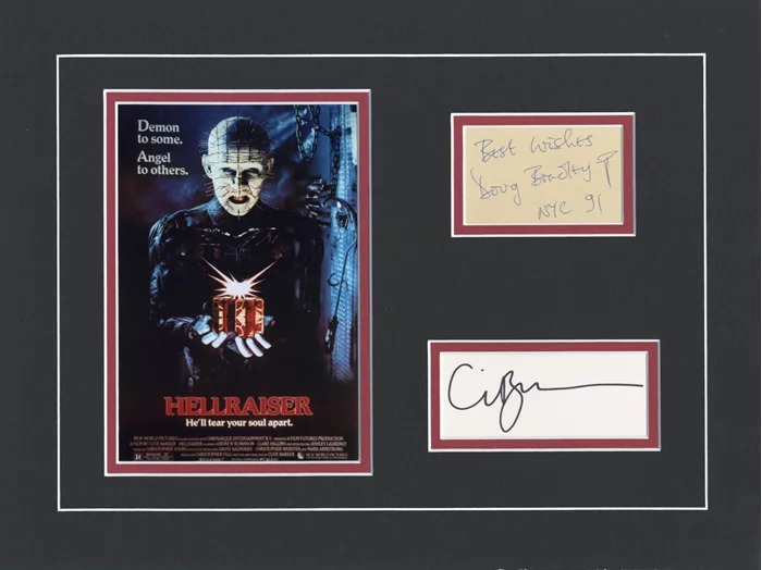 Hellraiser autograph