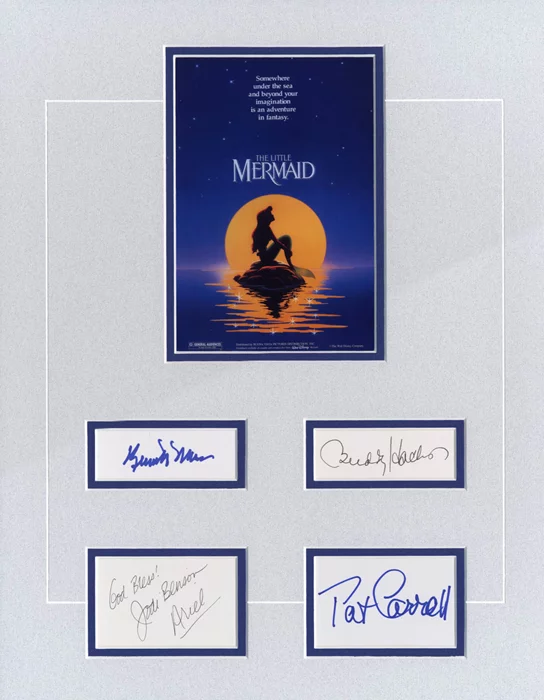 The Little Mermaid autograph