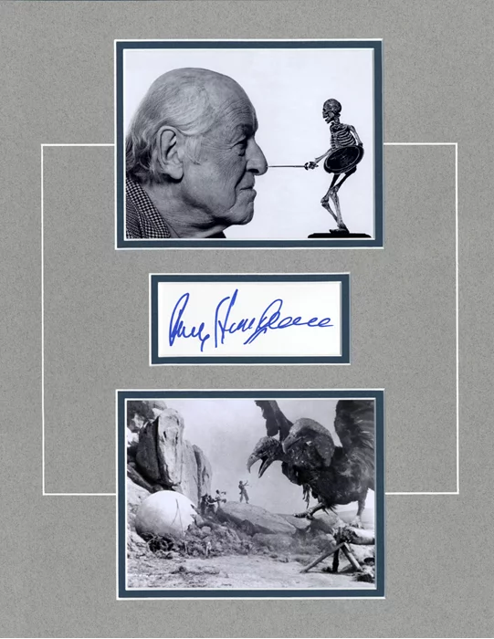 Ray Harryhausen autograph